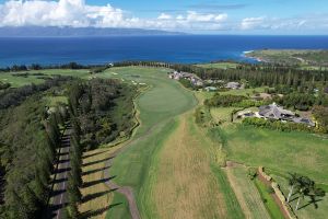 Kapalua (Plantation) 18th Hole Aerial